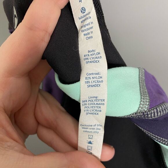 LULULEMON | Color Block Wunder Under Legging K332 - Picture 4 of 4